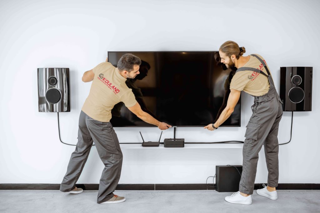 TV Mounting installation